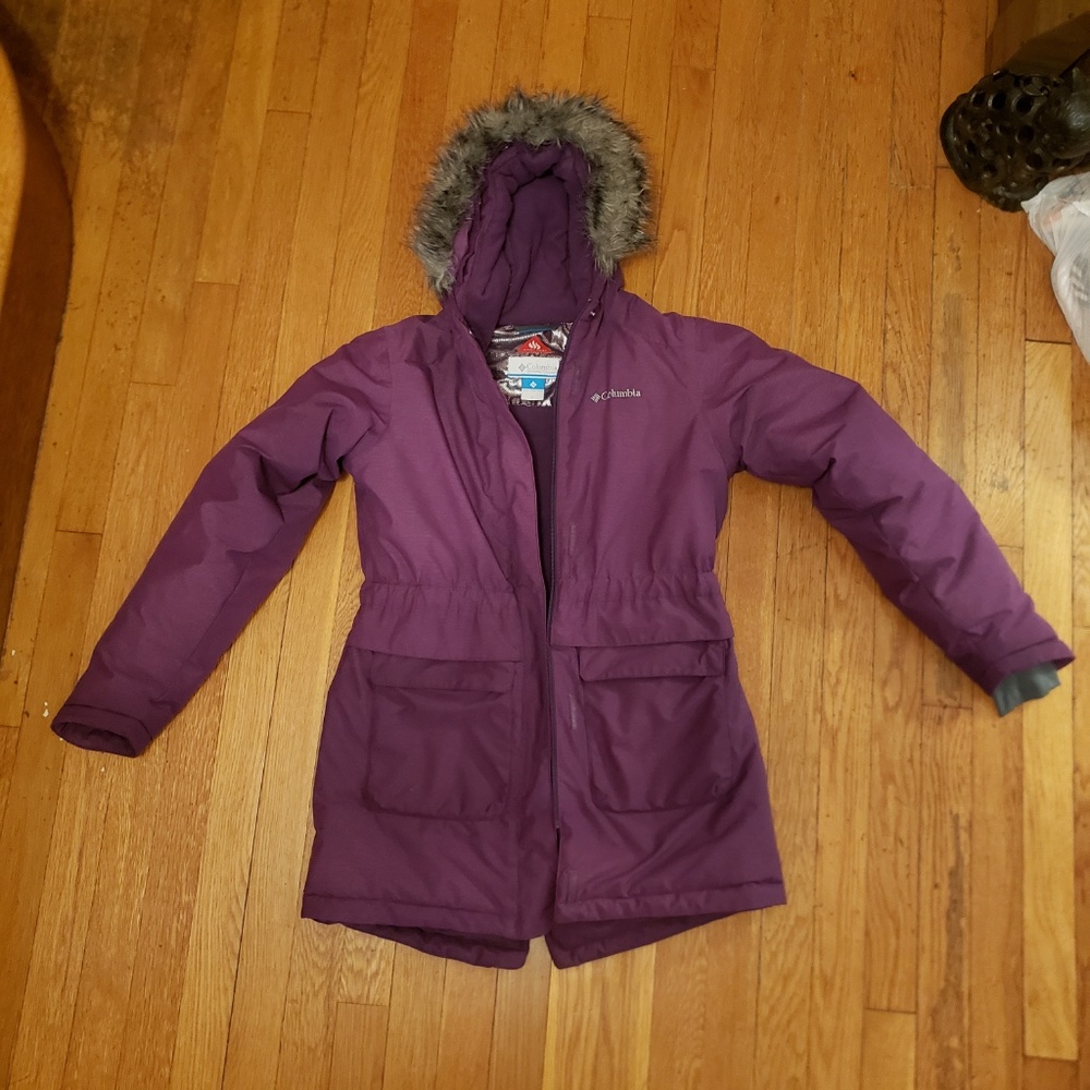 Girls L Columbia Winter Jacket